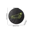 Electric Vehicle Cable Storage Bag EV Car Charger Bag Waterproof Auto Charging Cable Organizer Accessories For The Car Accessory