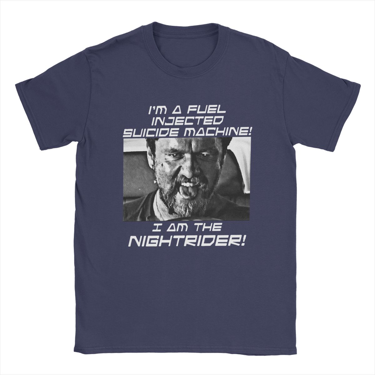 

Hipster Nightrider Mad Max T-Shirts Men Crew Neck Pure Cotton T Shirts Short Sleeve Tee Shirt Summer Clothes XL