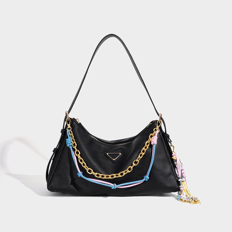 

Fashionable Women s Large-capacity Tote Bag Single-shoulder Crossbody Bag Casual and Versatile Women s Bag чорний