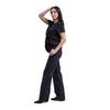 Maternity High Waist Jeans Loose Wide Leg Pants Slim Casual Wear