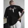 Men'S Summer Outdoor Sports And Casual Short-Sleeve T-Shirts Featuring Trendy Fashion Prints, Relaxed Fit Base Shirts