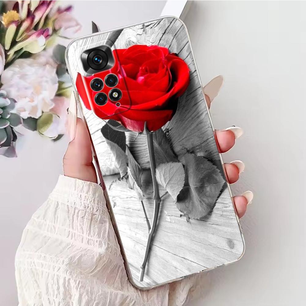 Soft TPU Case For Redmi Note 11 Pro Plus Case Butterfly Painted Phone Silicone Back Cover For Xiomi Redmi Note 11 Note11 Pro 11S