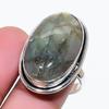 Natural Labradorite Gemstone 925 Sterling Silver Jewelry Ring Size 8 AR-17715