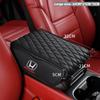 IYXI7 Car Armrest Mat Center Console Memory Foam Vehicle Arm Rest Box Pads For Fit Civic Accord 7 8 9 10 Pilot City Jazz CRV HRV