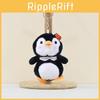 Adorable Cute Penguin Plush Toy Keychain Doll With Soft Short Fur And Colorful Hats