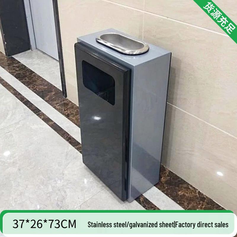 Stainless Steel Outdoor Trash Can for Parks and Commercial Areas