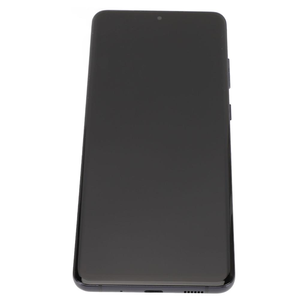 Phone Screen Replacement with Frame Support Fingerprint Curved Screen 6.9 Inch Phone Display DigitizerAssembly for