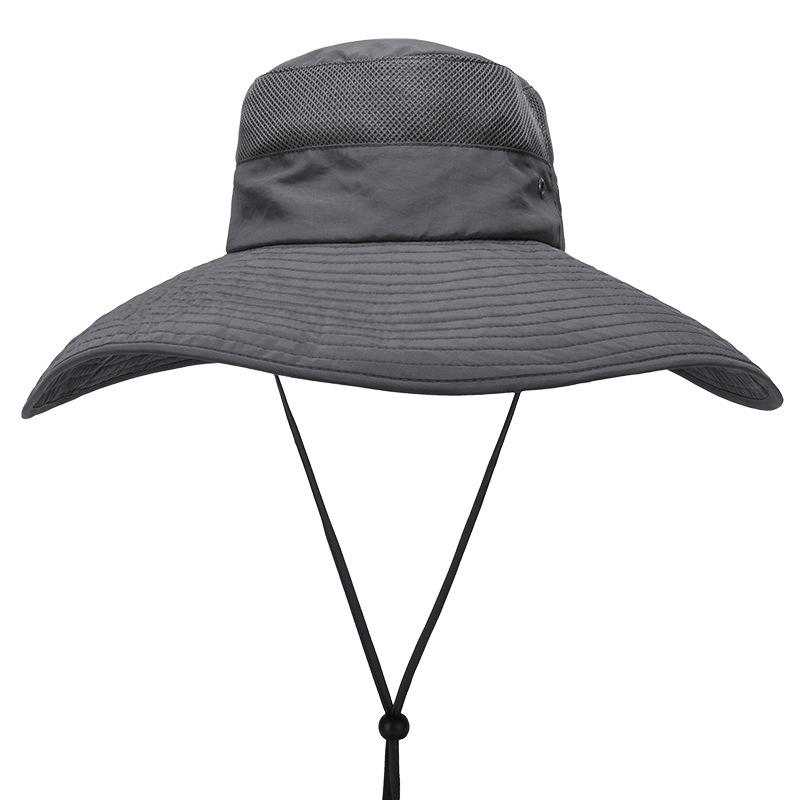 

Летняя уличная шляпа от солнца женская шляпа шляпа для рыбалки дышащая солнцезащитная с большими полями солнцезащитная шляпа-ведро One size