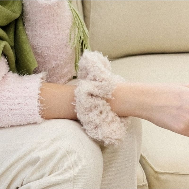 Dana Burton Soft Teddy Hair Scrunchie