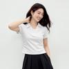 Women's Polo Collar Short Sleeve T-Shirt