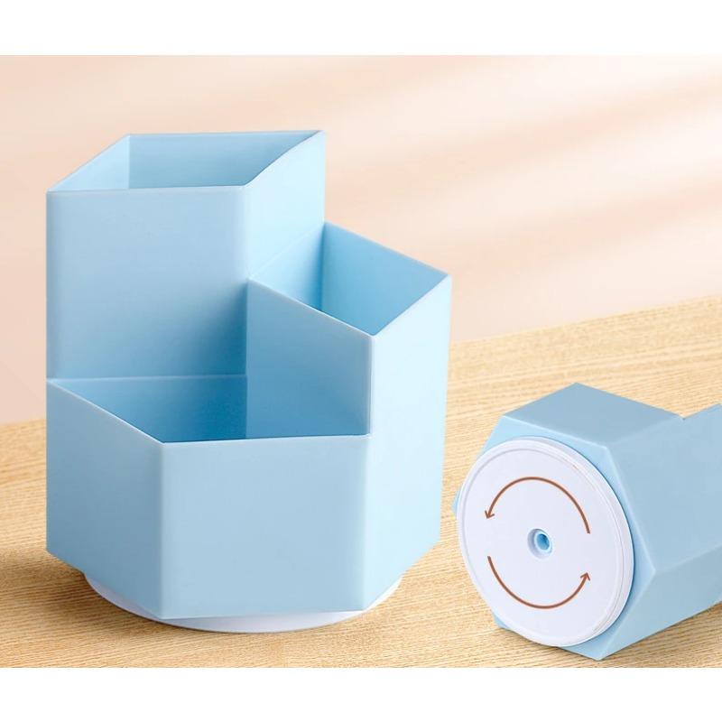 360° Rotating Creative Multi-angle Pen Holder School Office Supplies Student Stationery Organizer Multi-function Pen Holder