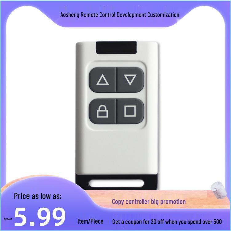 High-Capacity Remote Control for Electric Swing Door 433/315M