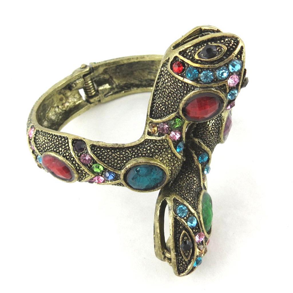 Les Trésors De Lily [N0228] - Designer-Armband 'Bohemian Rhapsody' tutti frutti (Schlange)