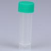 10Pcs 5Ml Plastic Test Tubes Vial With Screw Seal Cap Pack Container