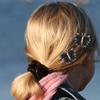 2 Pieces Butterfly Hair Clips Curly Straight Hair Versatile Braids Hair Accessories Hair Pins for Wedding Birthday Gifts Street