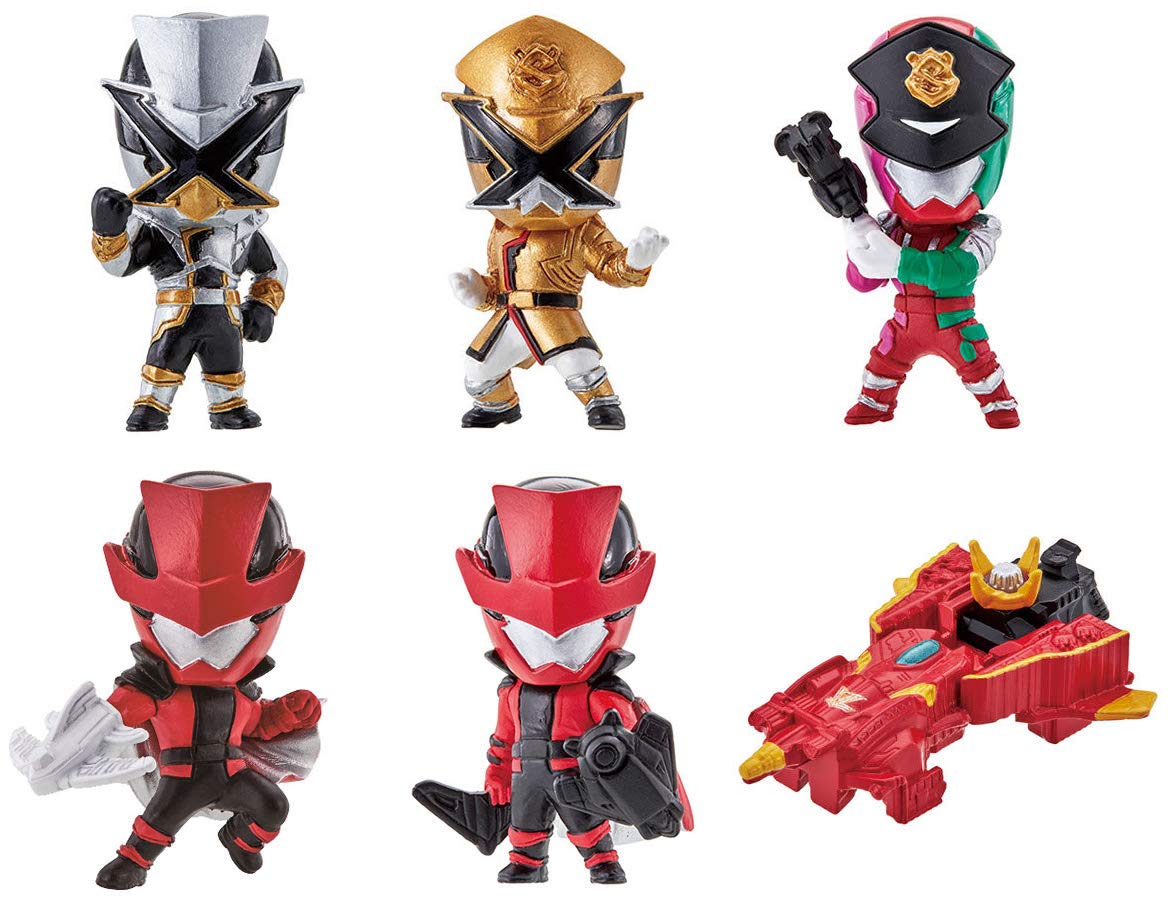

Gashapon Lupinranger VS Patranger Swing 02 All 6 Types Set (Full Complete)