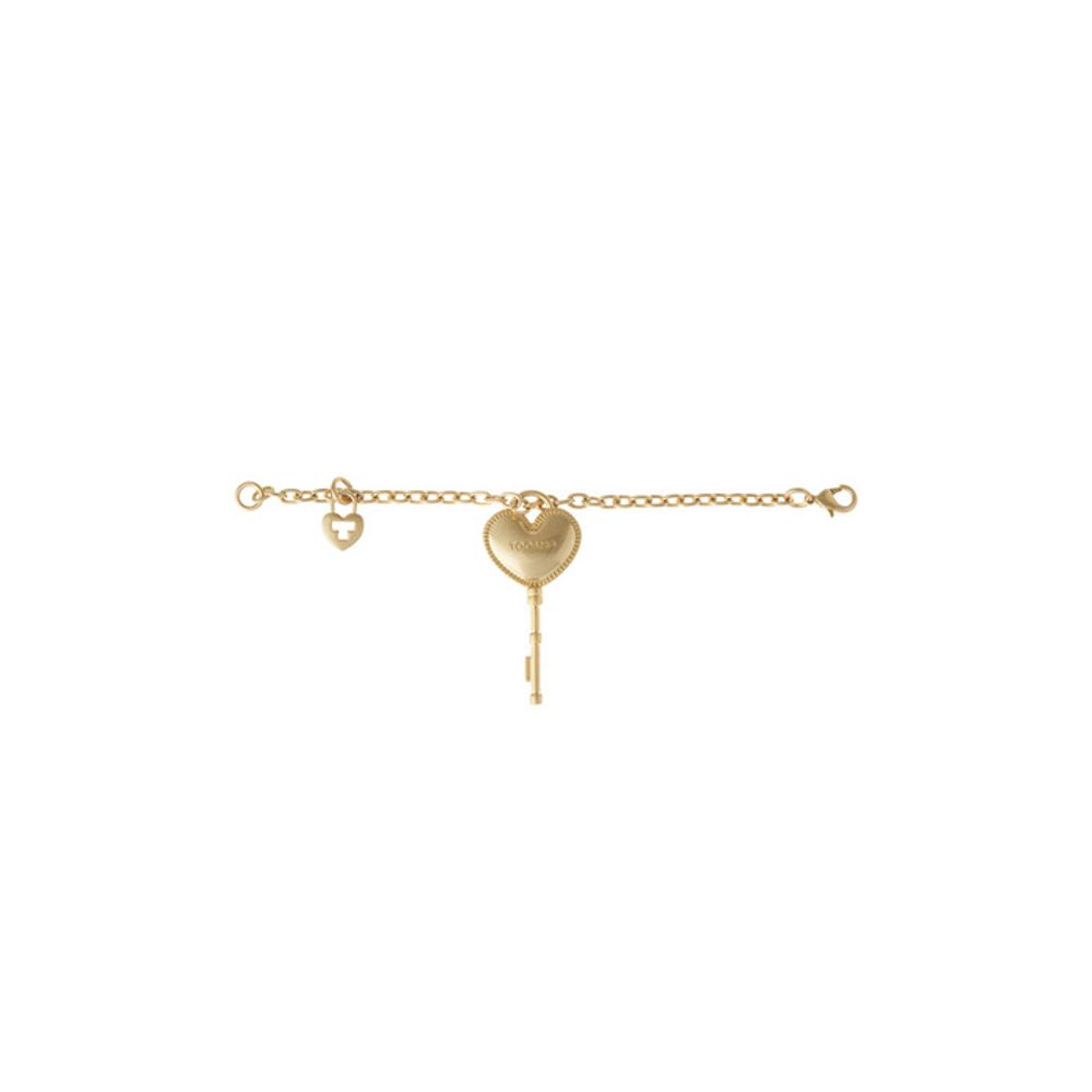 TOOAMO Heart Key Chain Bag charm_GOLD