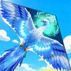 Colorful Cartoon Bird & Peacock Kite for Kids