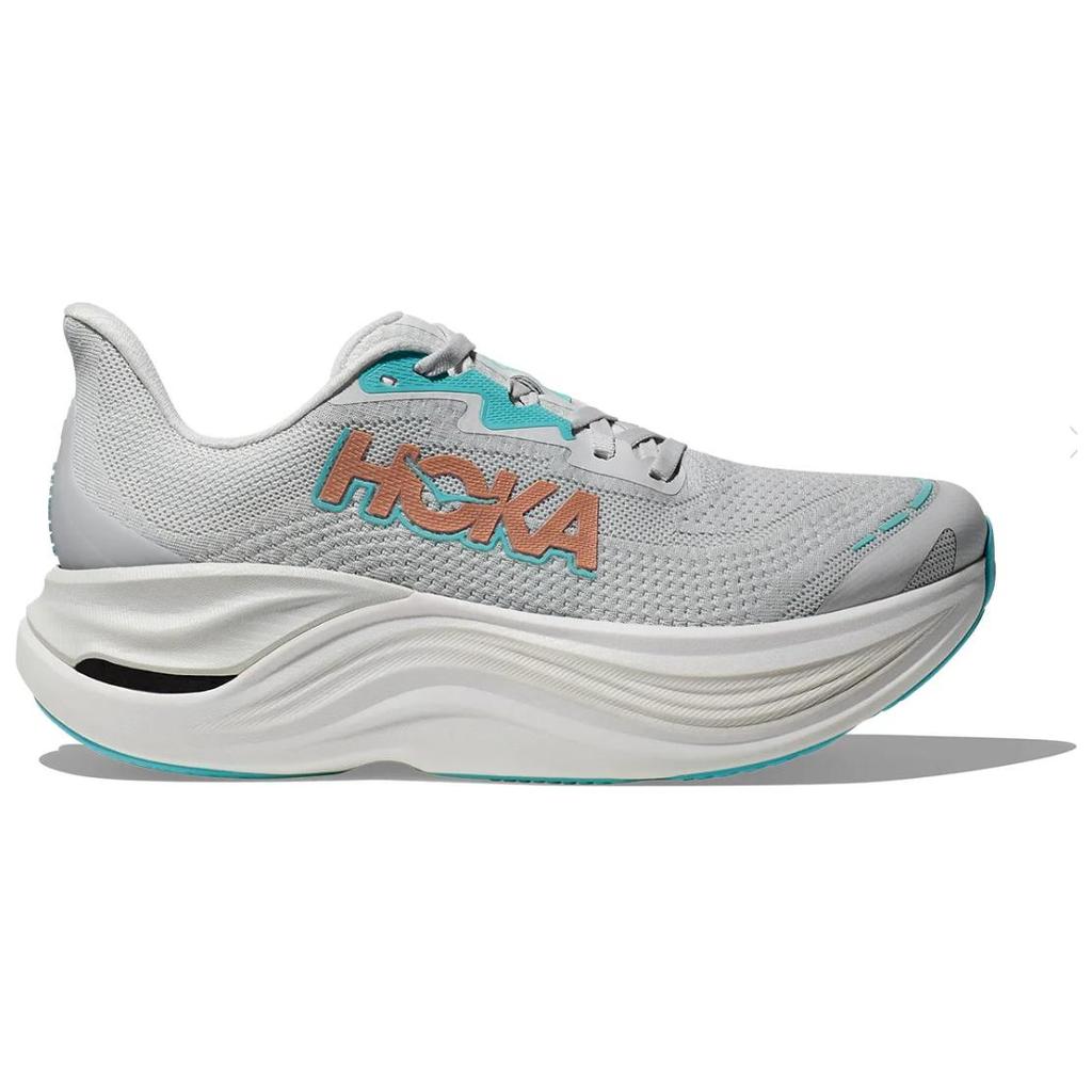 HOKA Skyward X Cosmic Grey Aqua Women Sneakers Rose-Gold 1147912-CYRS