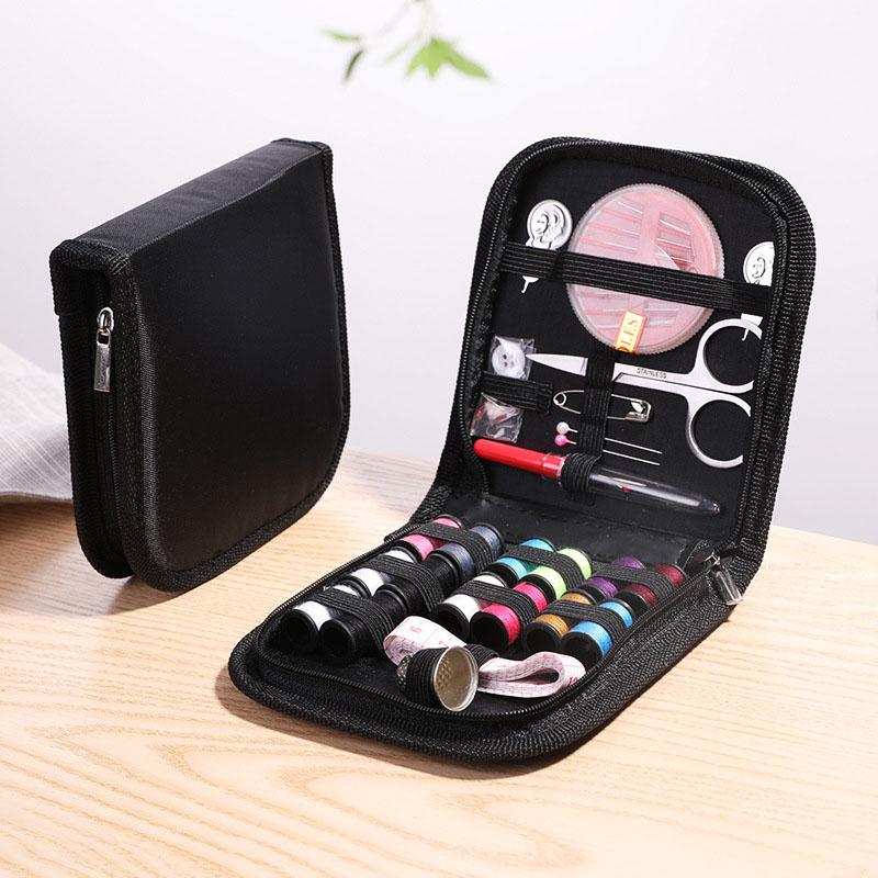 Travel Sewing Kit with Compact Needles and Threads, Household Accessories and DIY Sewing and Repair Supplies Sewing Tool Set
