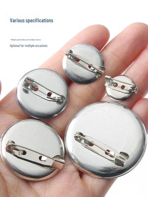 Handmade Jewelry Brooches: 1.5cm-4.5cm Round Disc Pin Accessories