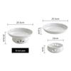 Ceramic Round Food Warmer Plate