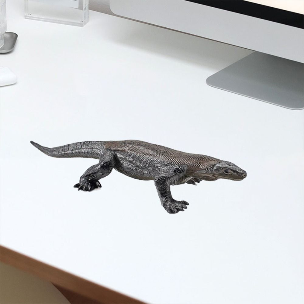 Handmad Lizard Action Figures PVC Reptile Amphibious Figurines  Children Gifts