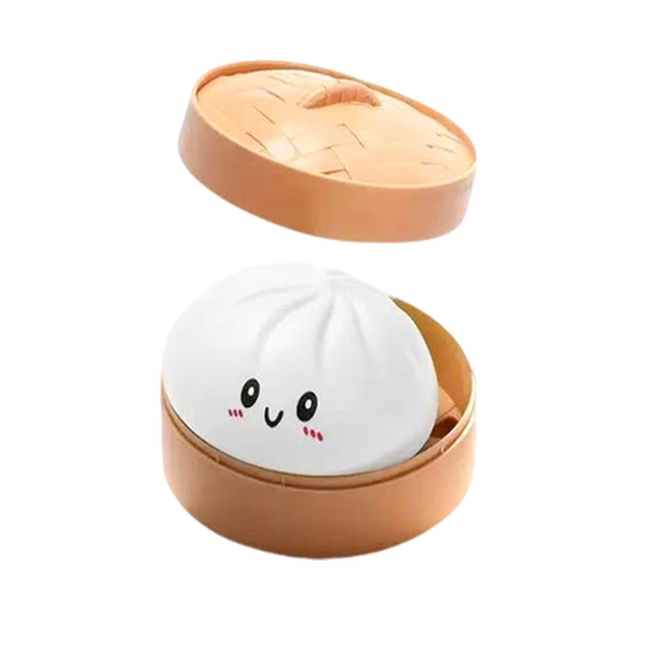 Simulation Dumpling Squeezable Toys Squishy Colorful Glitter Anti Stress For Children Adults Stress-Relieving Toy
