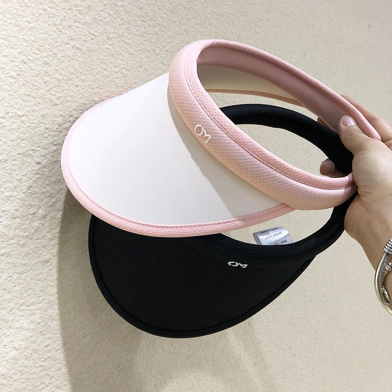 Versatile Hat Style Fashion Minimalist Solid Color Womens Hatscaps Sunshade