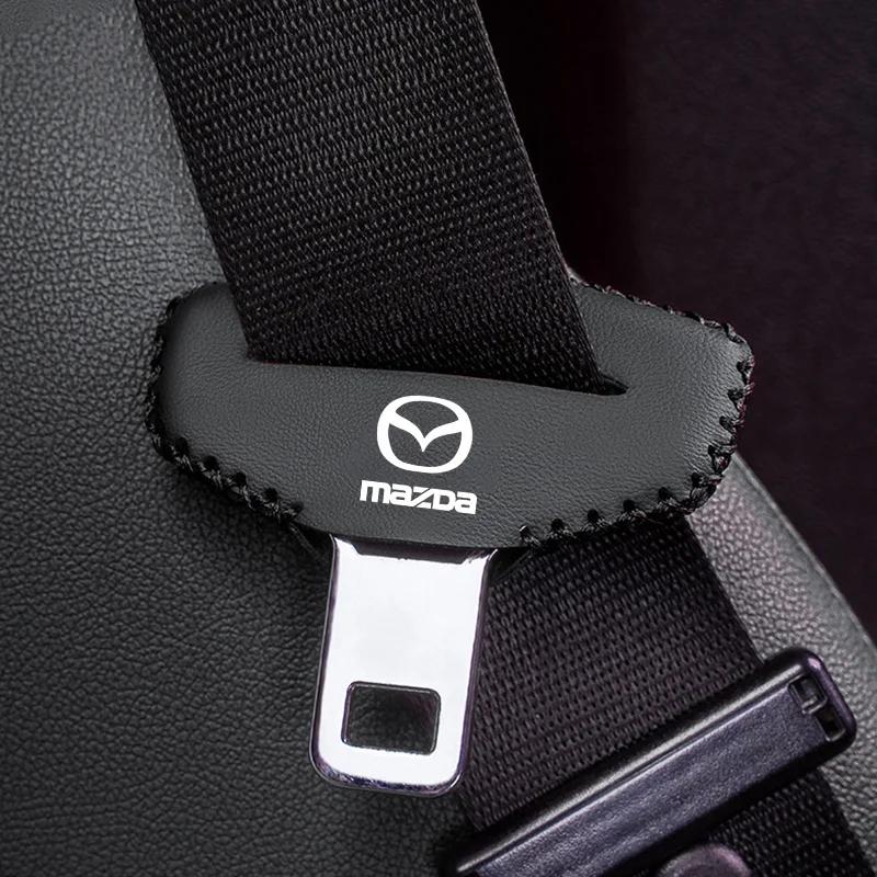 

2025 Hot 1Pcs Universal Car Safety Seat Belt Buckle Cover For Mazda 2 3 5 6 BL BM GJ CX3 CX4 CX5 CX-5 CX8 KE KF CX7 CX9 MX5 CX30