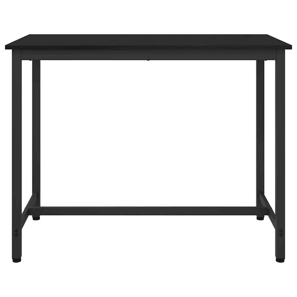 Table Black Oak Look 100 X 50 X 76.5 Cm