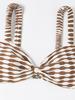 2025 Houndstooth Sexy Women's Bikini Swimwear Split Swimsuit