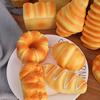 Simulation Bread Squeeze Toy Stress Relief Pineapple Bun Baguette Croissant Toast Sensory Toy