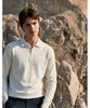 TREMOLO Y-Collar Zip-Up T-Shirt_Trhal5Sc581