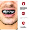 1Pc 3D Teeth Pattern Boxing Mouth Guard Fit Adults With Case Mouth Guard For Sanda Boxing And All Ball Sports