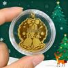 999 Fine Gold Santa Claus Sticker: Prosperity & Joy Mobile Phone Gift