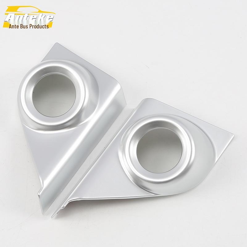 

17 CRV Front Triangle Speaker Decorative Cover Electroplated Pillar Sequin Panel