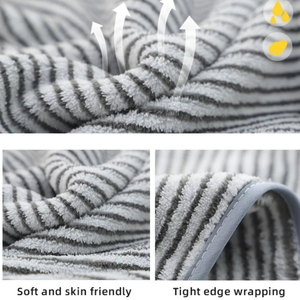Thickened Bath Towel Absorbent Beach Towel Multipurpose Sports Shower Towel Swim