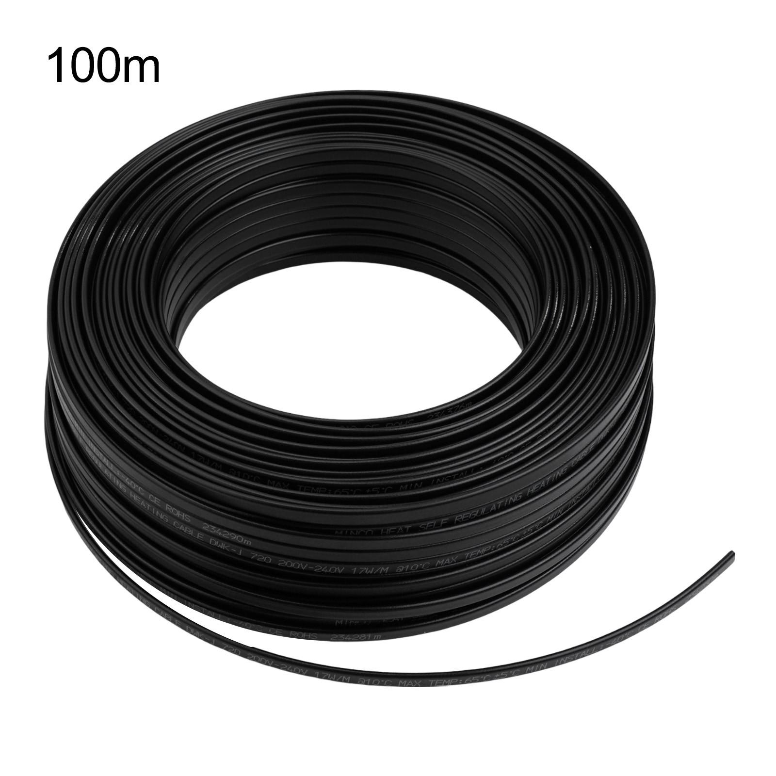 

Зовнішній Вогнезахисний Нагрівальний Кабель Нафтовий Сніготанення 100M