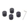 4Pcs 6MM Metal Dome Tone Guitar Volume Tone Knobs Potentiometer Control Knobs
