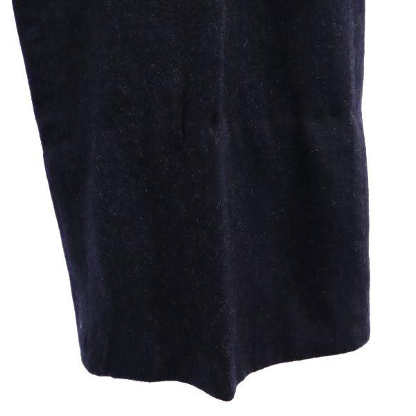 Fendi Made In Italy Wool Blend Slacks Pants Navy Men's Used