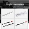 Tesla Model 3/Y/S/X High-Performance Zinc Alloy Rear Car Badge