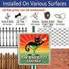 2D Flat - 1pc, Vintage Metal Aluminum Decorative Sign, Bad Cat Cocktail Humorous Slogan, Suitable for Porch, Foyer, Living Room, Bar, Room Decor