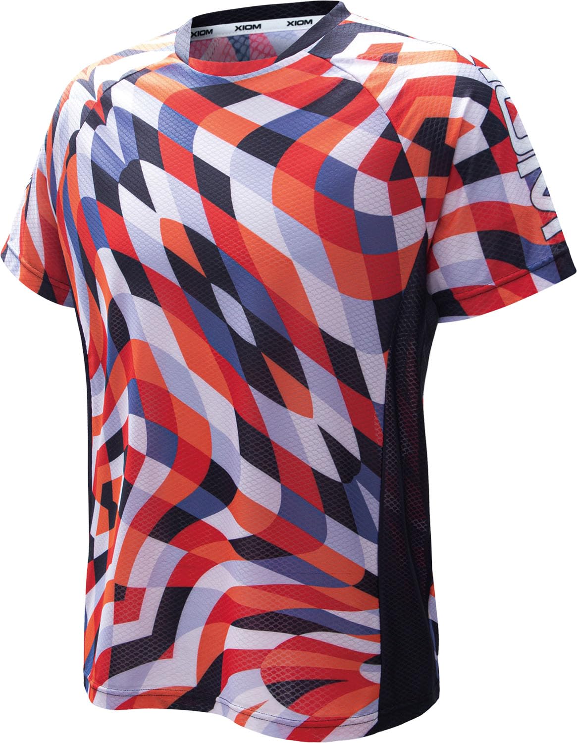 

XIOM Table Tennis Game Shirt, Officially Approved by the Japan Table Tennis Association, MEDUSSA1, Quick-Drying, Sweat-Wicking, Red, Size S (1002)