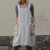 Cooking Apron Solid Color Crisscross Back with Pockets Fine Workmanship Garden Apron Baking Accessories
