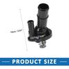 Engine Coolant Thermostat Housing Assembly 143-0838 for Ford Focus 2013-2018 Black Plastic Metal