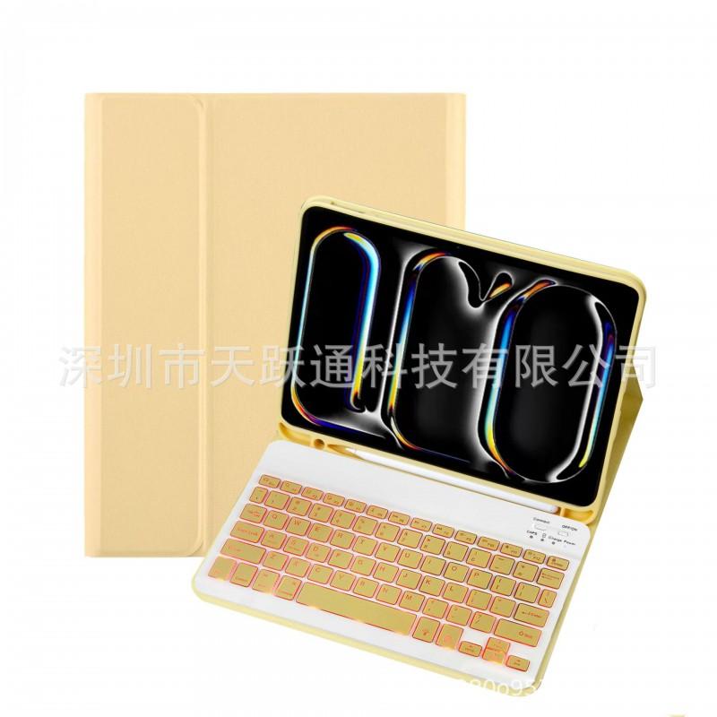 IPad Pro 13 Keyboard Case With Pen Slot Air 7 11th Gen 10.2 Bluetooth Folio Cover