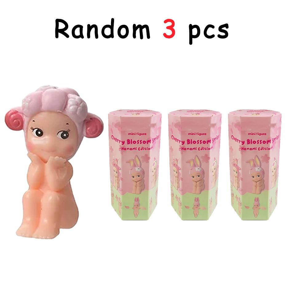 / New  Selling S Angels Cherry Blossom Series Anime Figures Ornaments Dolls Fans Children Birthday Gift Random