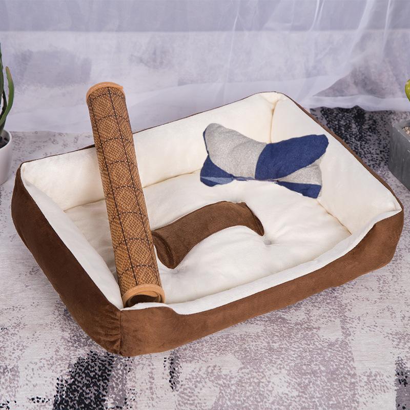 Four Seasons Universal Pet Nest: Warm Cushion for Large Dogs & Cats