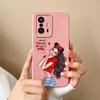 Case For Xiaomi 11T Pro Cover Fashion Design Sweet Girls Matte Liquid Silicone Screen Protector Shell For Xiaomi 11T 11 T Fundas